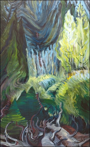 Emily Carr Light Swooping Through