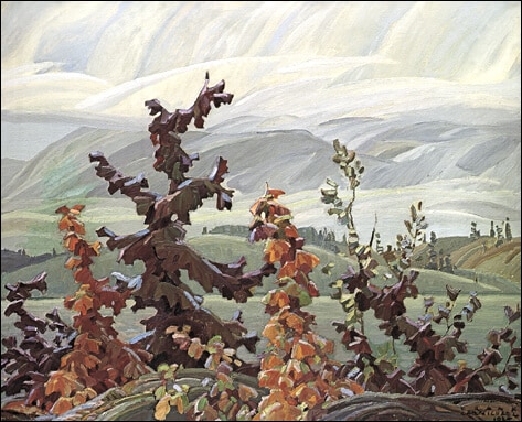 Franklin Carmichael Scrub Oaks and Maple