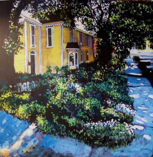 RD Murray Two Stories 24x24
