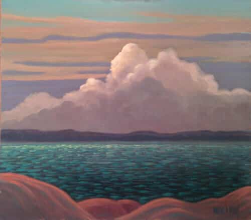 Norman Brown Colin Waters Water Rolk Sky 14x16