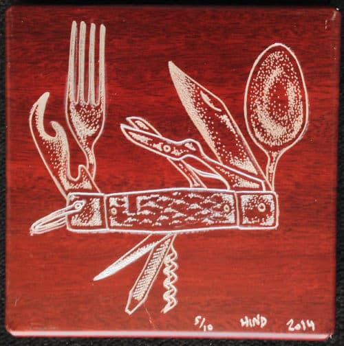 Dave Hind Essentials 5 Rust 7.25x7.25