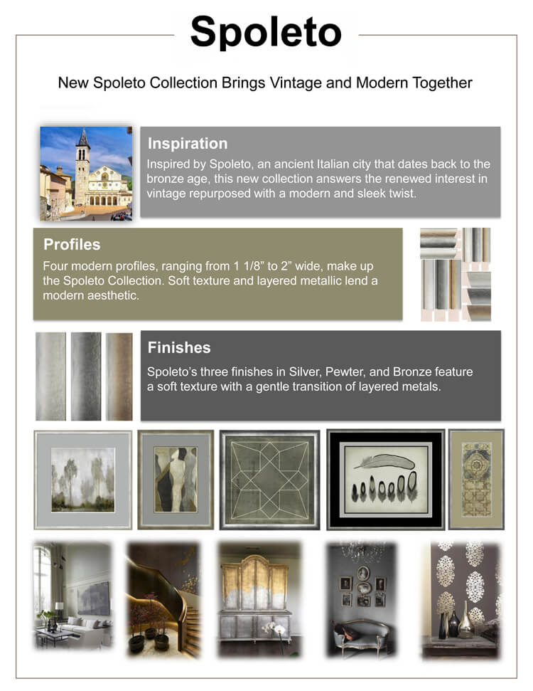 Spoleto Picture Frame Moulding