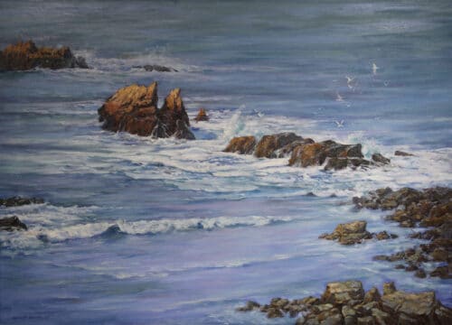 Robert Amirault Coastal Calm 36X50