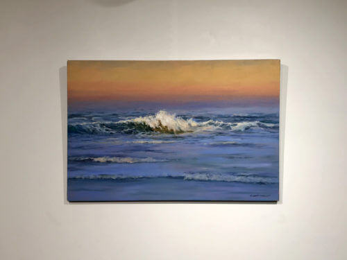 Robert Amirault Catching First Light 24X36 Detail 1