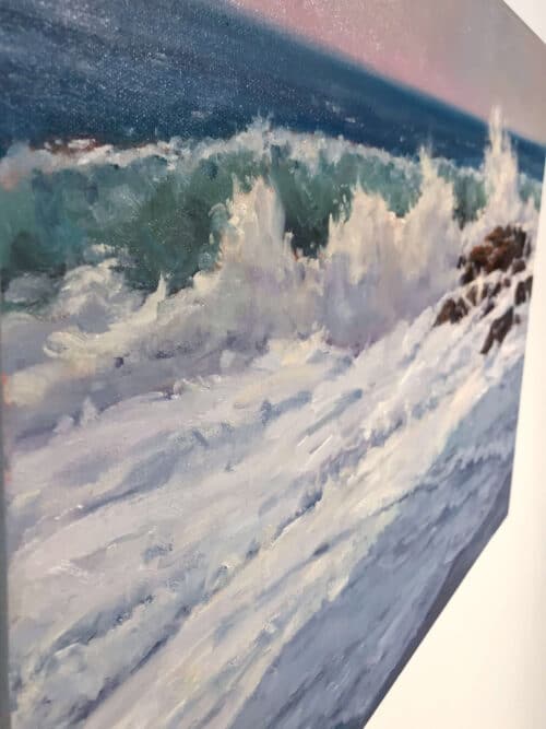 Robert Amirault Surf Shadows 18X24 Detail 2