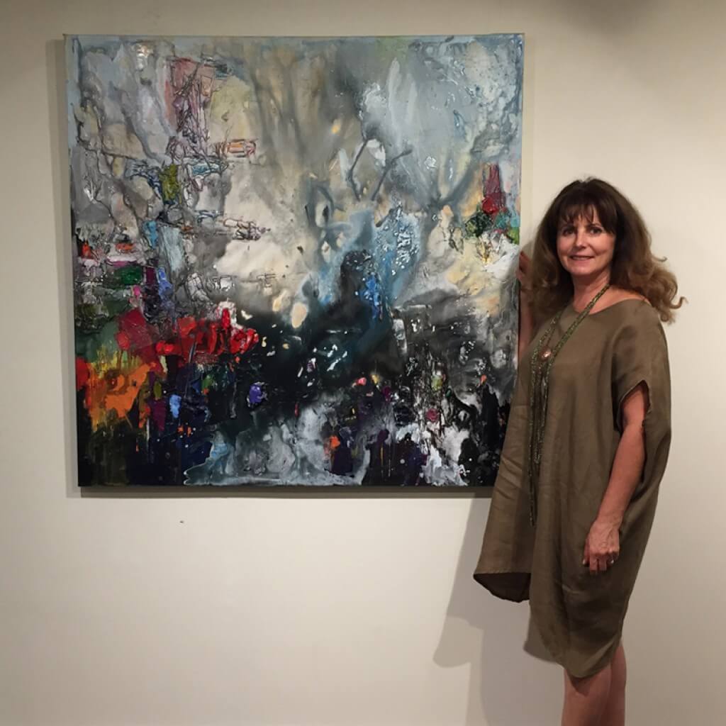 Maya Eventov Abstract Mystique 48x48