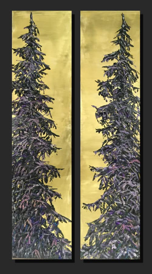 Maya Eventov Stretching Coniferous Pair