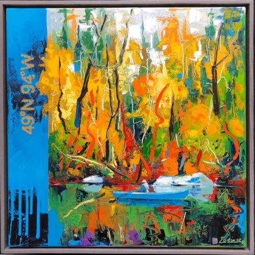 Brian Lorimer Boat 20x20