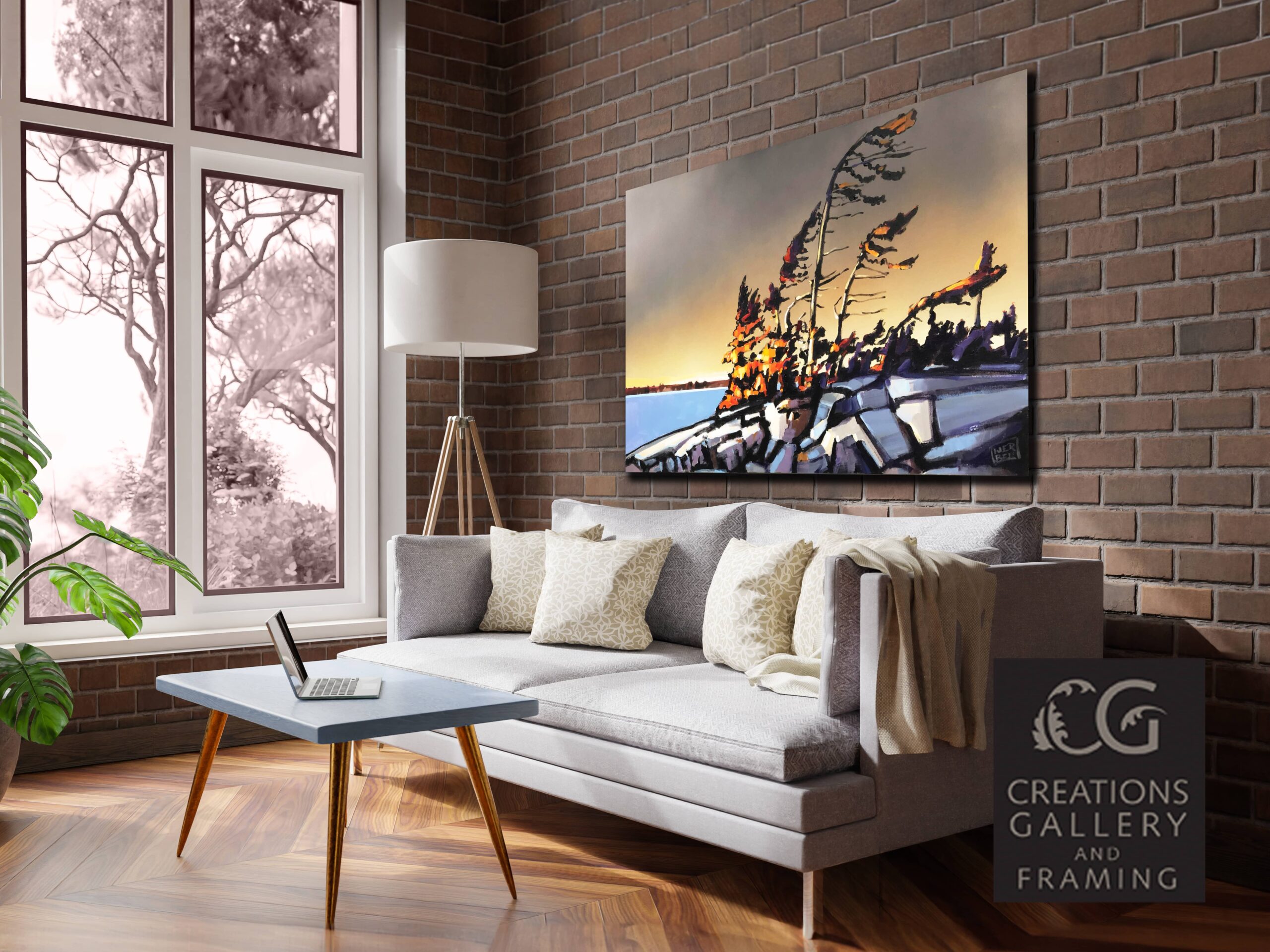 Jerzy Werbel Georgian Bay 30x40 Room View 784