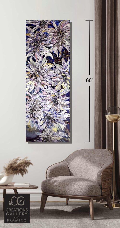 Maya Eventov White Floral Spectrum 60x22 V Room V3