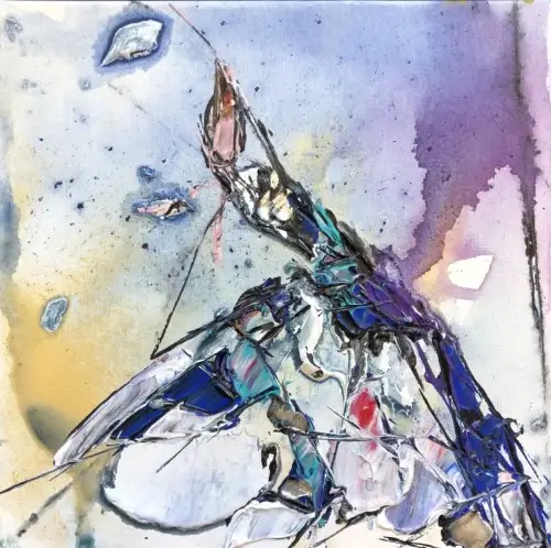 Maya Eventov Abstract Dancers 5 12x12