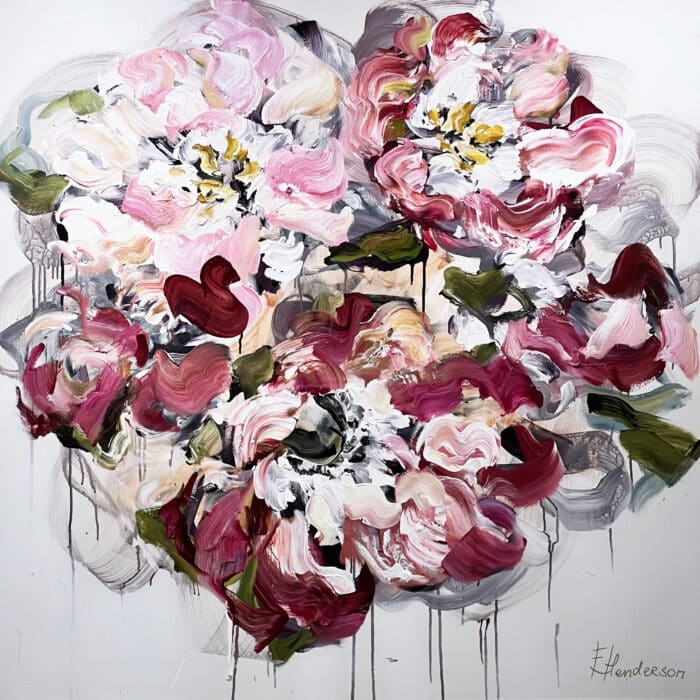 Elena Henderson Raspberry Kisses Series 15 48x48