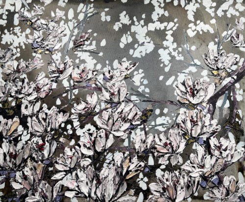 Maya Eventov Magnolia in Bloom Floral 30×36