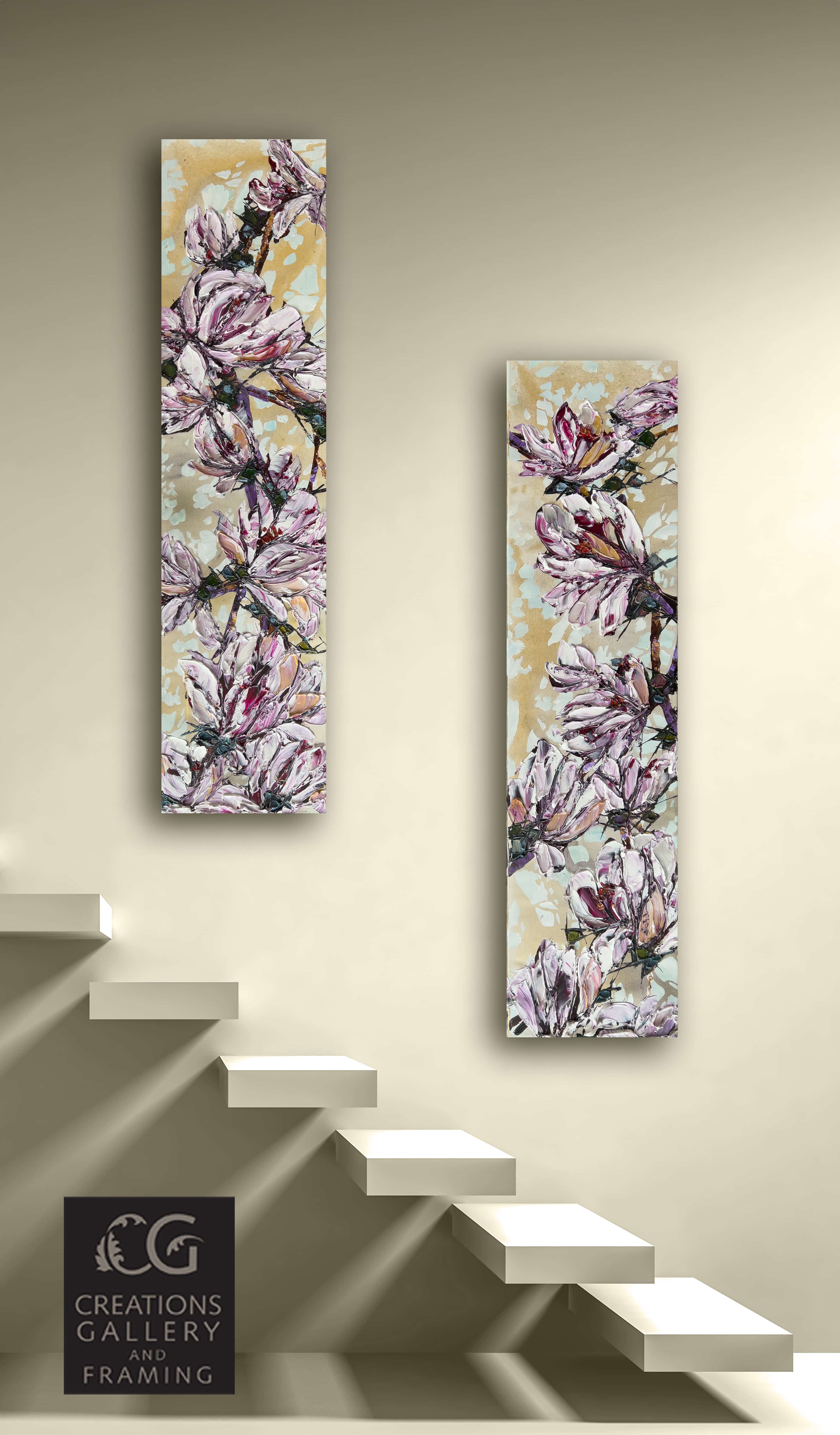Maya Eventov Floral Spectrum Magnolia Pair Room View 275