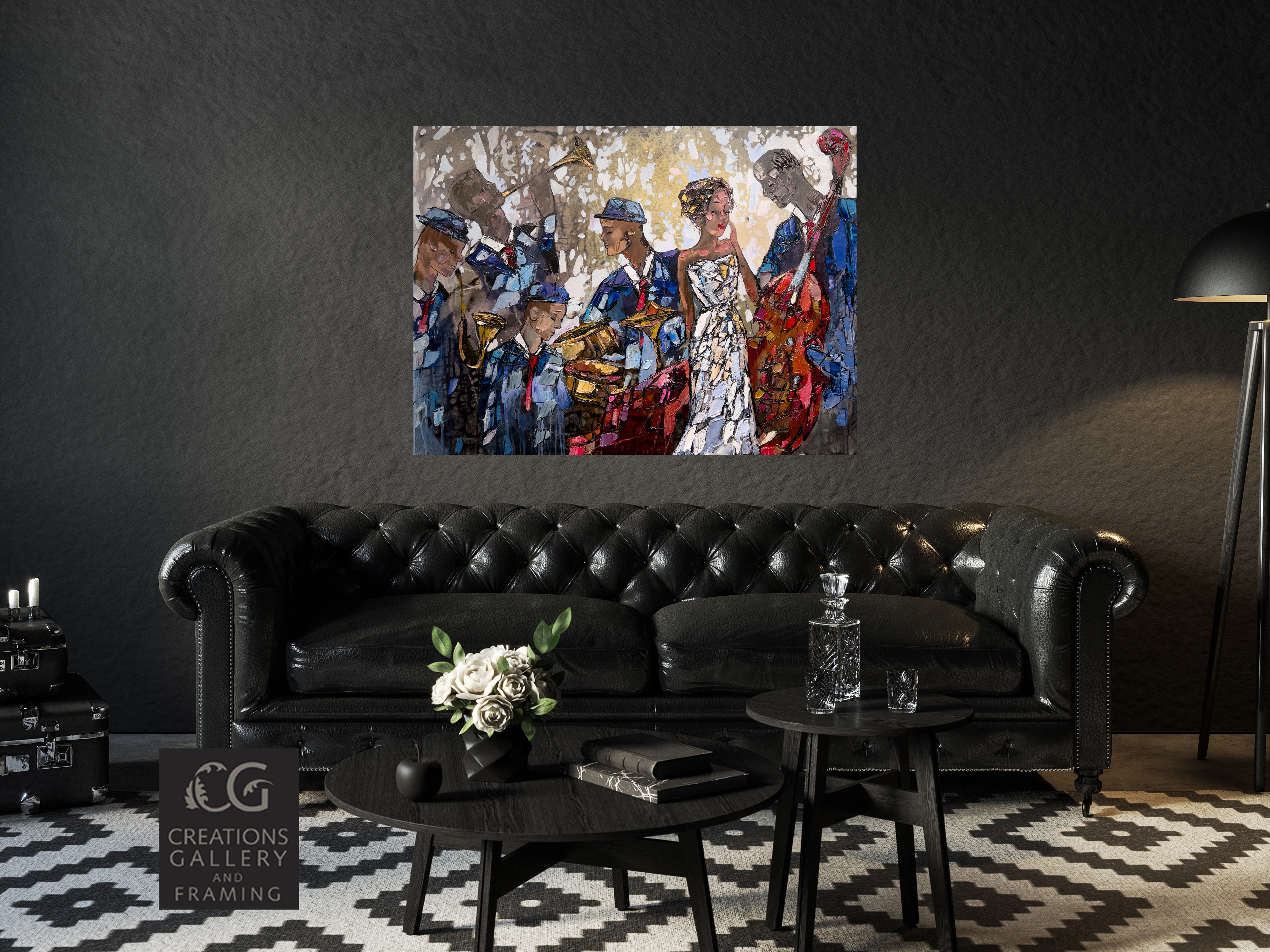 Maya Eventov Jazz Quintet 36x48 Room View 224