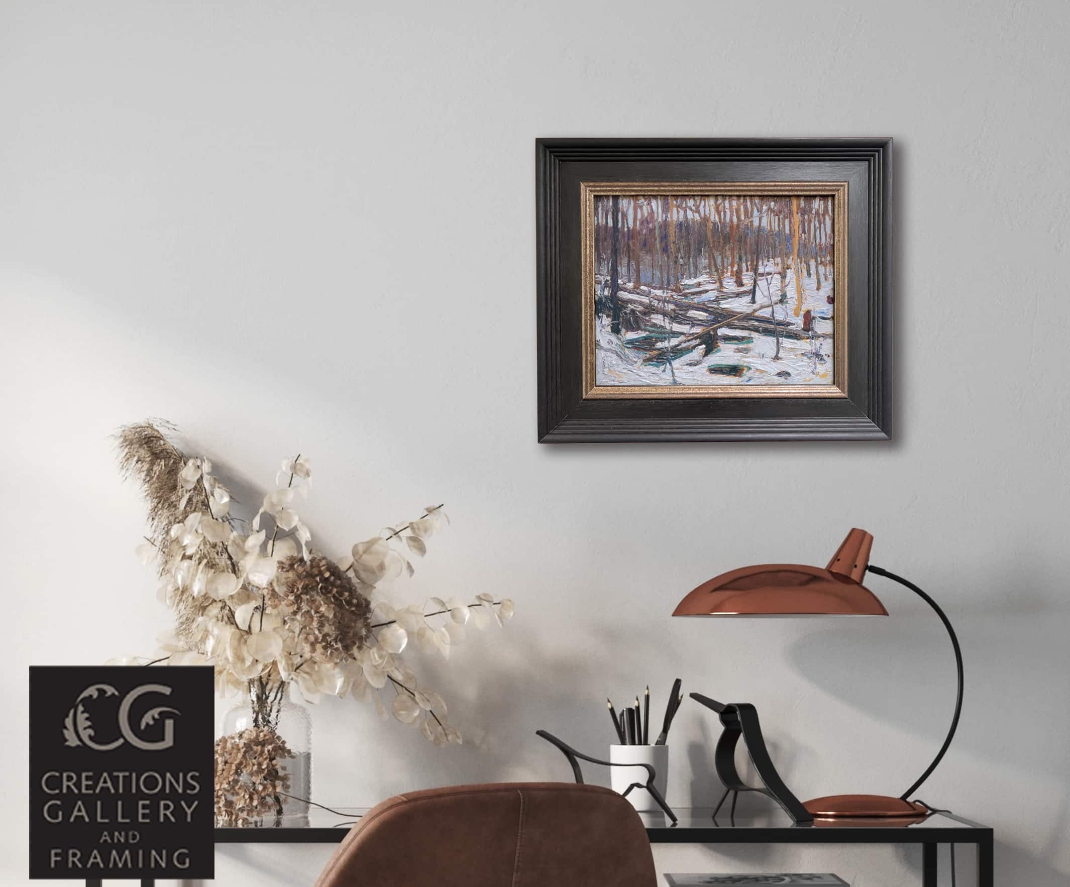 Tom Thomson Winter in the Woods Room View 032