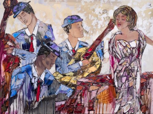 Maya Eventov Jazz Quartet 2 36x48