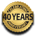 Celebrating 40 years of business