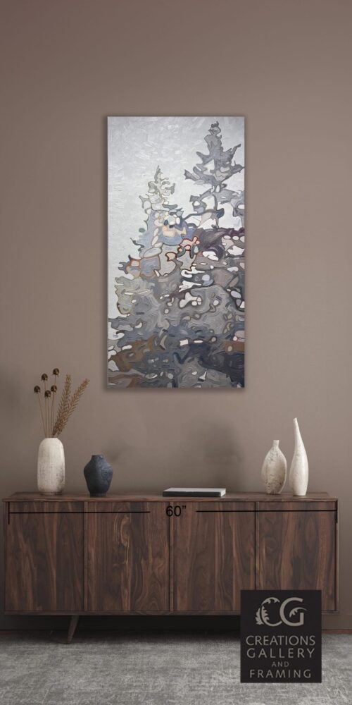 David Grieve Foggy Tree Top 7 54x27 Room View 2076