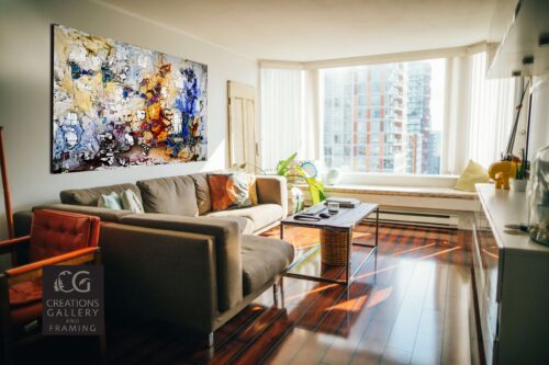 Maya Eventov Chromatic Heat 48x72 Room View 4873
